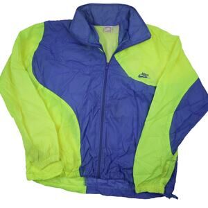 Vintage 90s Nike Colorblock Windbreaker Jacket